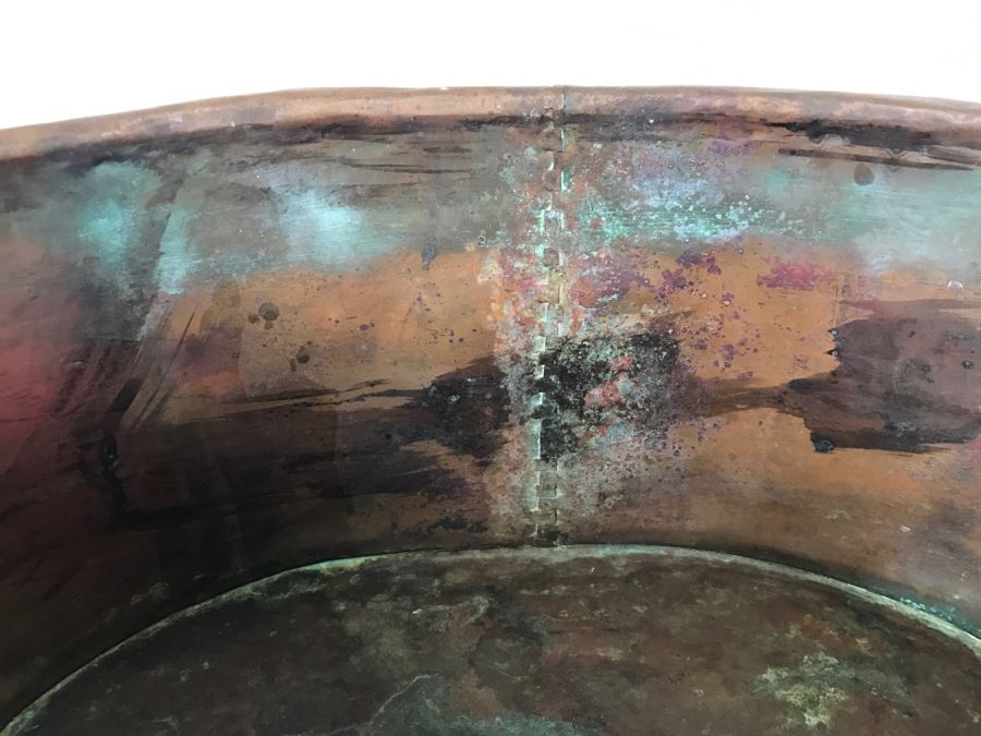 Large Copper Pot With Handles [Photo 5]