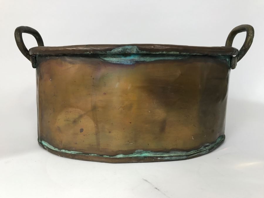 Large Copper Pot With Handles [Photo 4]