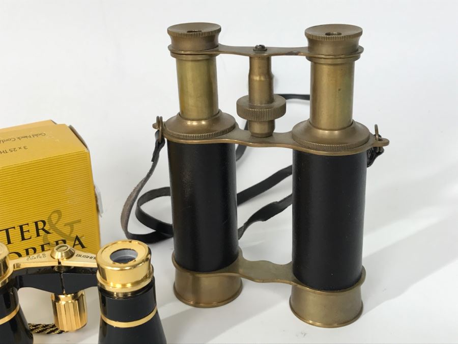 Bushnell Theater & Opera Brass Binoculars And Reproduction Brass Binoculars [Photo 6]