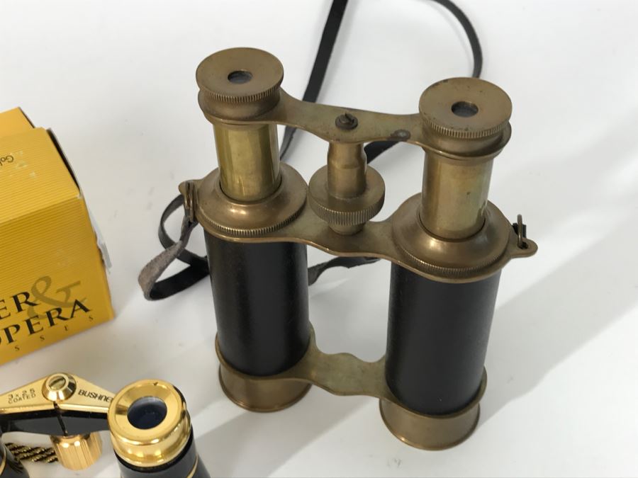Bushnell Theater & Opera Brass Binoculars And Reproduction Brass Binoculars [Photo 7]