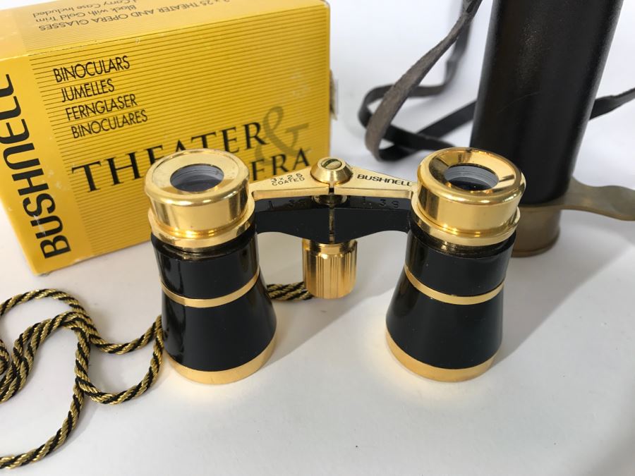Bushnell Theater & Opera Brass Binoculars And Reproduction Brass Binoculars [Photo 3]