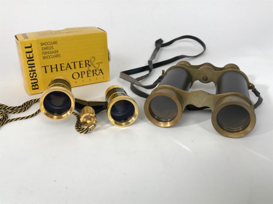 Bushnell Theater & Opera Brass Binoculars And Reproduction Brass Binoculars [Photo 8]