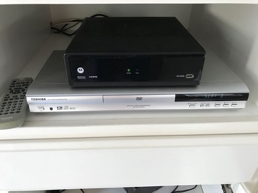 TOSHIBA DVD Video Player SD-K730 With Remote