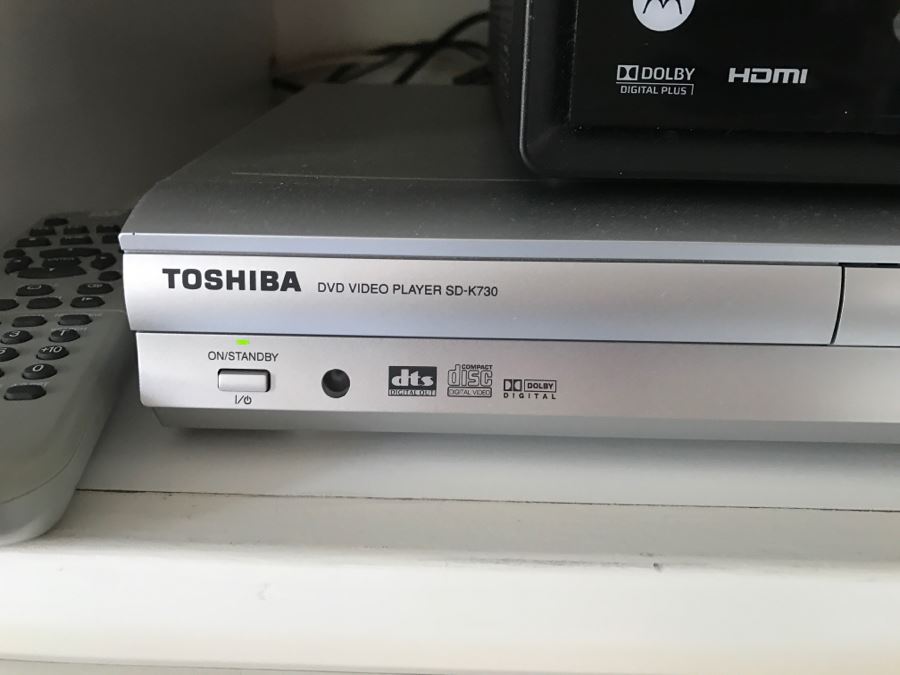 TOSHIBA DVD Video Player SD-K730 With Remote [Photo 4]