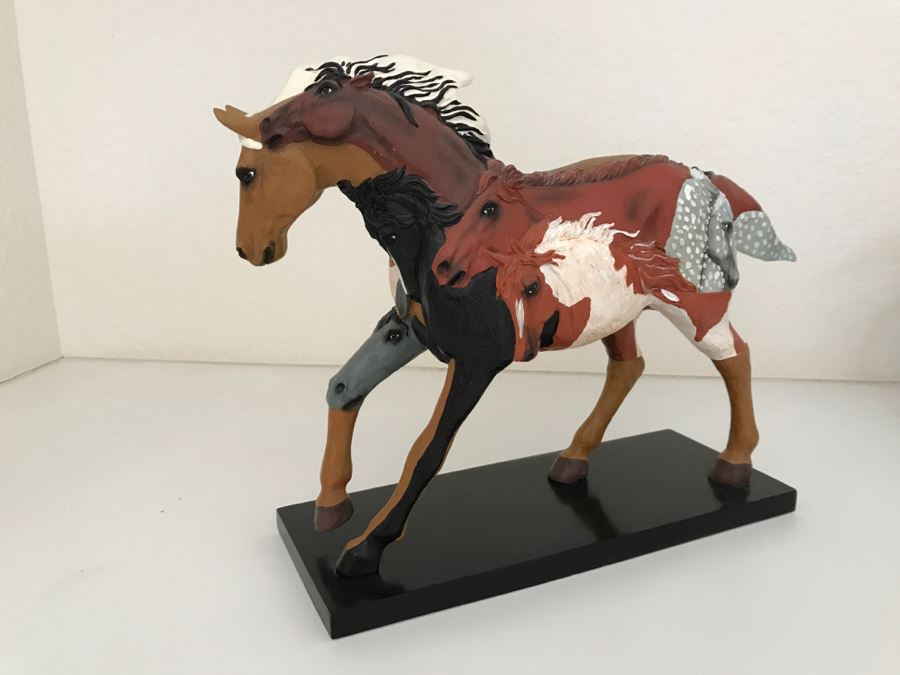 Collection Of (5) Limited Edition The Trail Of Painted Ponies Horse Figurines - Found Some Of The Boxes [Photo 27]