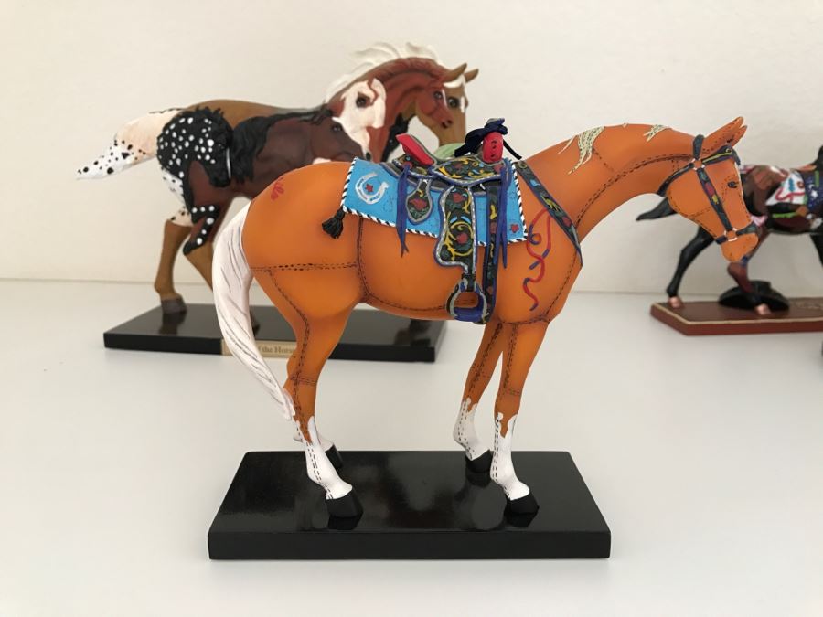 Collection Of (5) Limited Edition The Trail Of Painted Ponies Horse Figurines - Found Some Of The Boxes [Photo 17]
