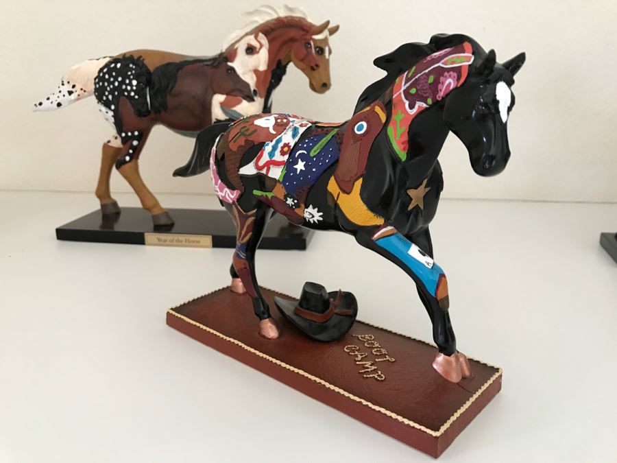 Collection Of (5) Limited Edition The Trail Of Painted Ponies Horse Figurines - Found Some Of The Boxes [Photo 15]