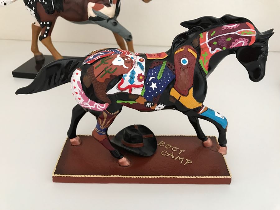 Collection Of (5) Limited Edition The Trail Of Painted Ponies Horse Figurines - Found Some Of The Boxes [Photo 14]