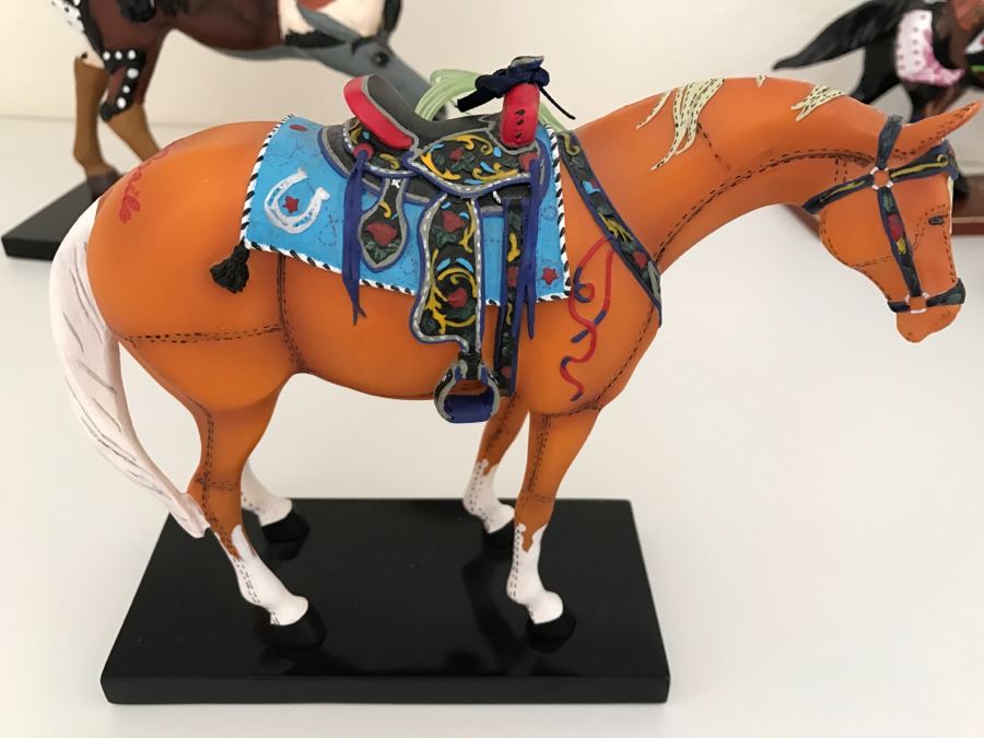Collection Of (5) Limited Edition The Trail Of Painted Ponies Horse Figurines - Found Some Of The Boxes [Photo 18]