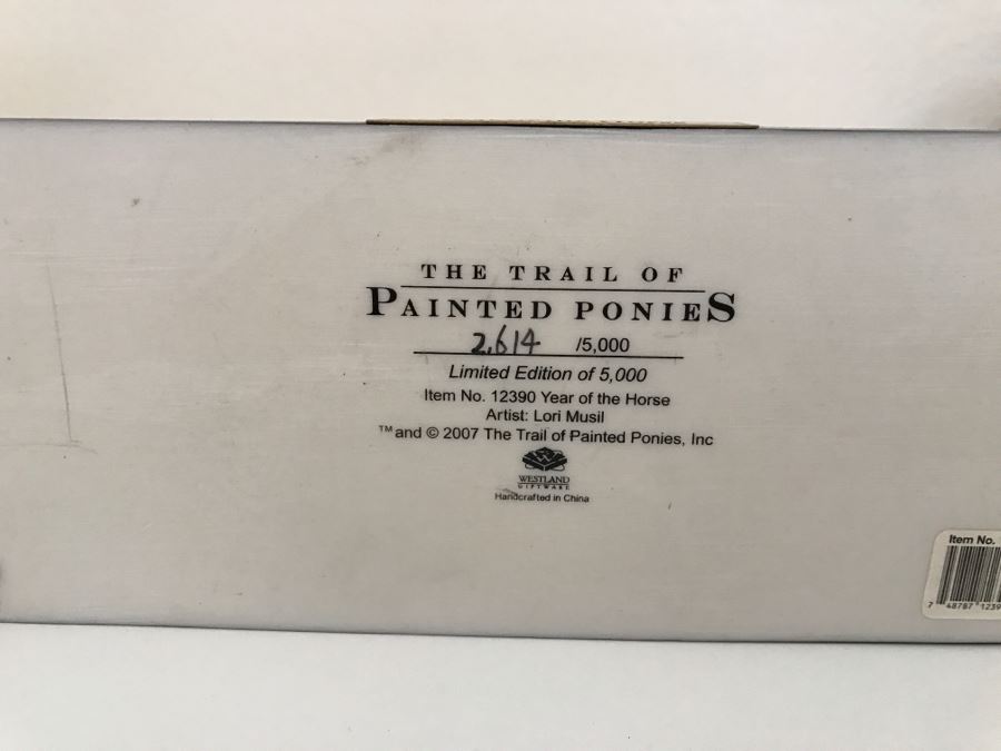 Collection Of (5) Limited Edition The Trail Of Painted Ponies Horse Figurines - Found Some Of The Boxes [Photo 28]