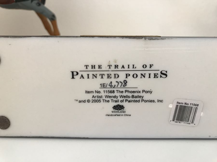 Collection Of (5) Limited Edition The Trail Of Painted Ponies Horse Figurines - Found Some Of The Boxes [Photo 12]