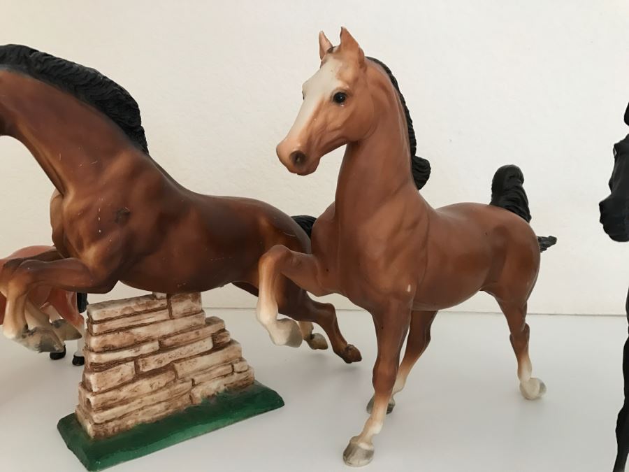 plastic horse rider