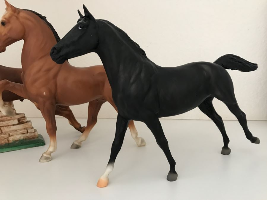 plastic horse rider