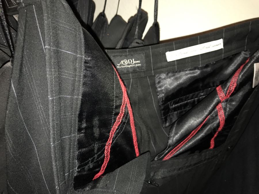 Closet Rack Of Mainly Black Pants Ladies Size 14 [Photo 8]