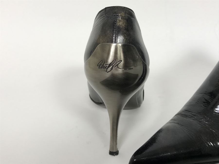 Couture Donald J Pliner High Heel Ladies Shoes Made In The Mountains Of Italy Size 8N [Photo 4]
