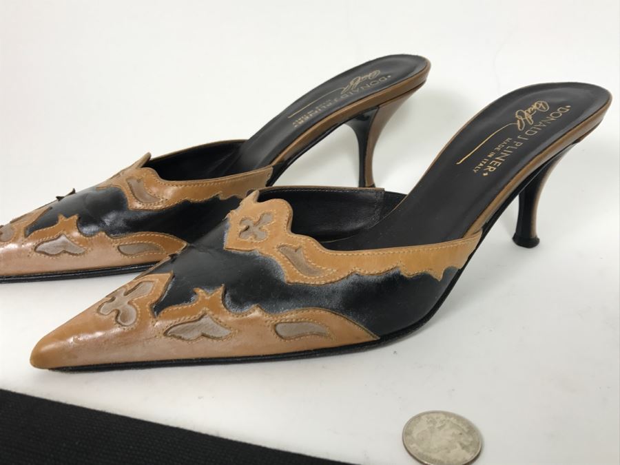 Donald J Pliner High Heel Ladies Shoes Made In The Mountains Of Italy ...