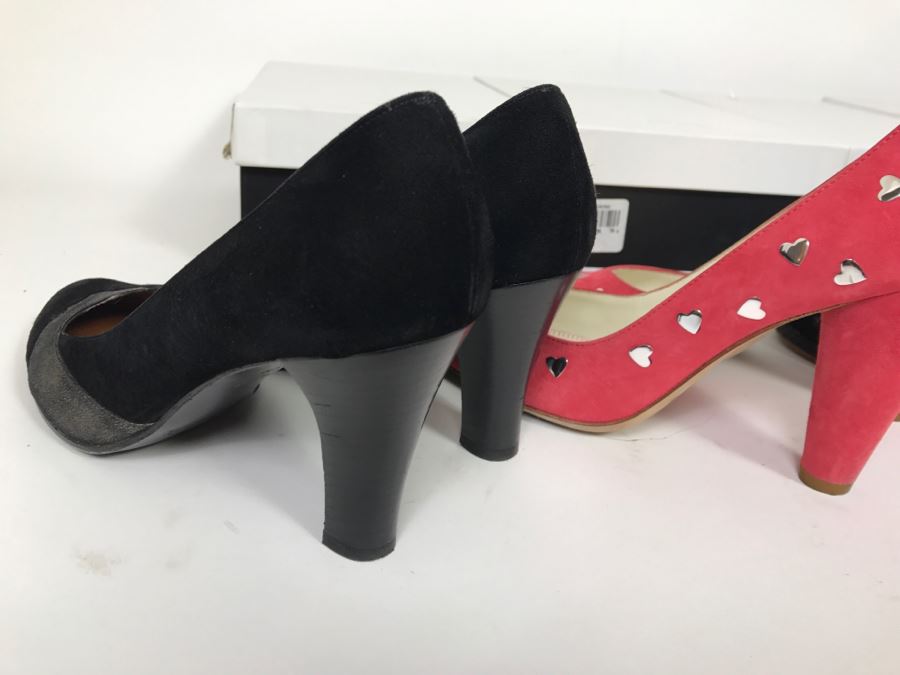Set Of (4) Ladies Shoes By Marc Jacobs Size 7 1/2M Lot Retailed Over $1,200 [Photo 6]