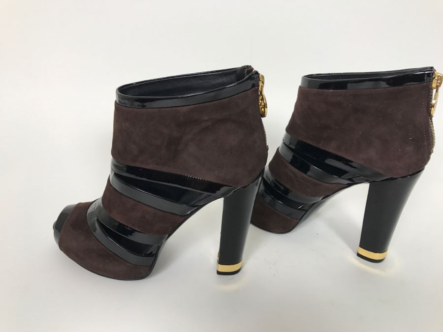 Tory Burch Ladies High Heel Shoes Size 7 1/2M [Photo 3]