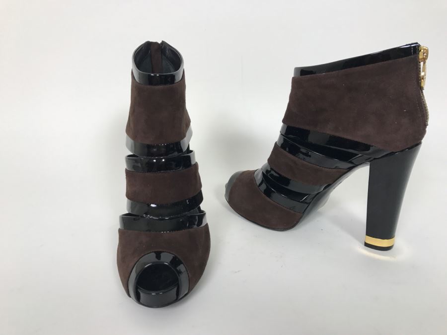 Tory Burch Ladies High Heel Shoes Size 7 1/2M [Photo 4]