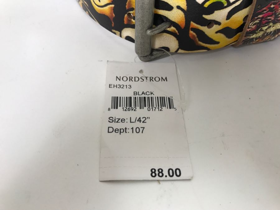 Pair Of Ladies Ed Hardy Belts Size L 42' [Photo 4]