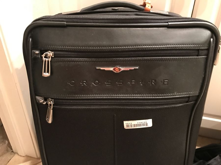 Chrysler Crossfire Luggage Set New Satchel, Duffel Bag And Rolling Suitcase [Photo 3]