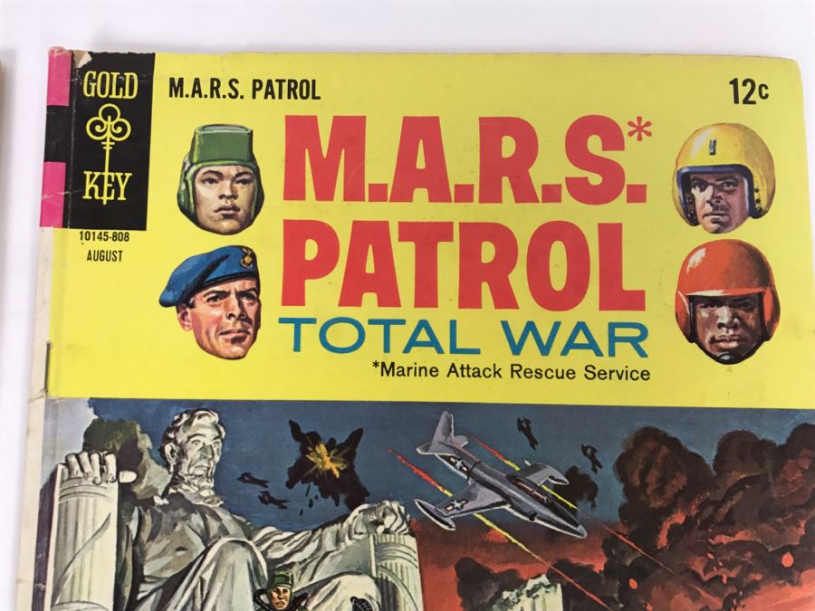 (3) Vintage Gold Key M.A.R.S. Patrol And The Aliens Comic Books [Photo 4]