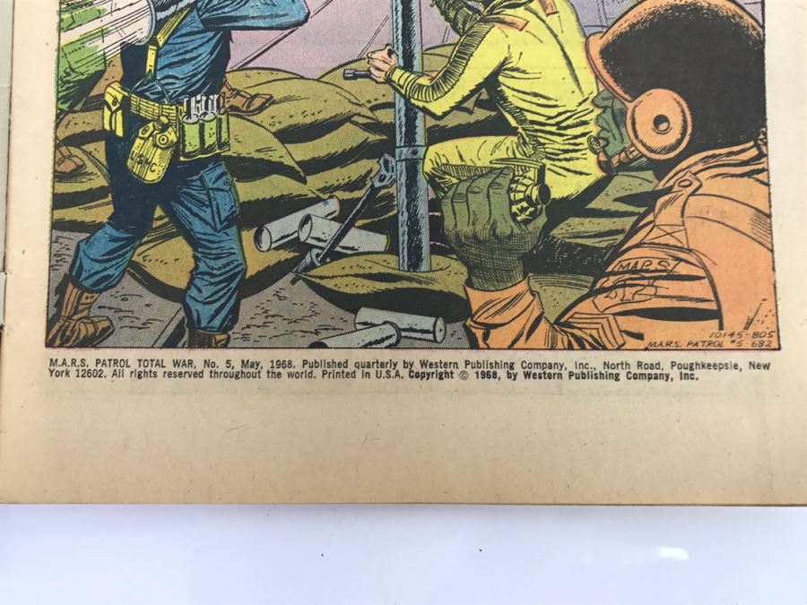 (3) Vintage Gold Key M.A.R.S. Patrol And The Aliens Comic Books [Photo 10]