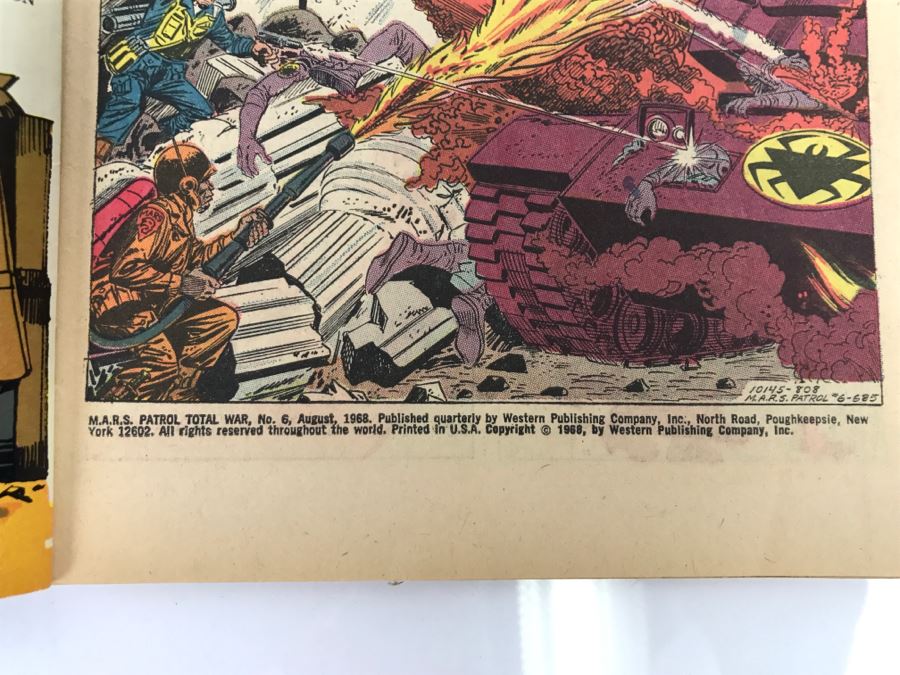 (3) Vintage Gold Key M.A.R.S. Patrol And The Aliens Comic Books [Photo 14]