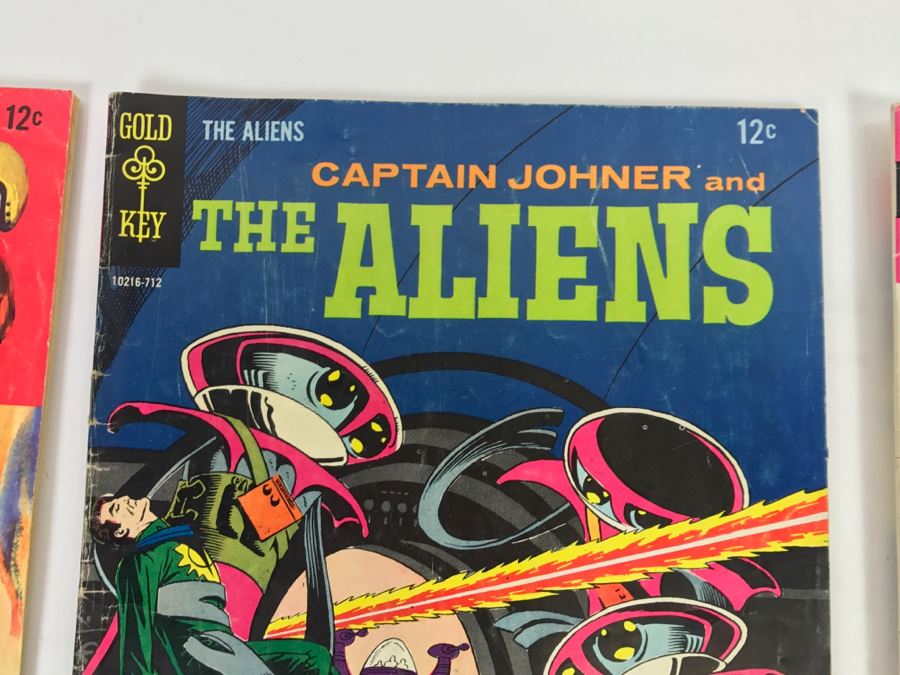 (3) Vintage Gold Key M.A.R.S. Patrol And The Aliens Comic Books [Photo 6]