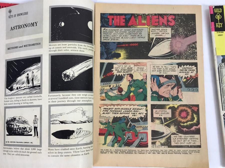 (3) Vintage Gold Key M.A.R.S. Patrol And The Aliens Comic Books [Photo 11]
