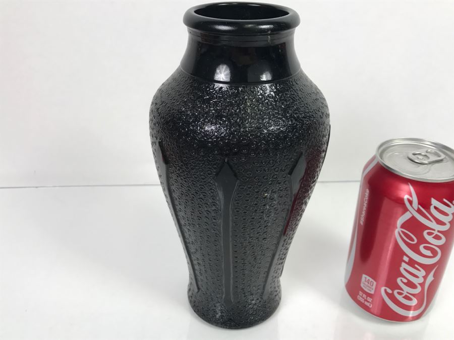 Vintage Amethyst Glass Vase [Photo 2]