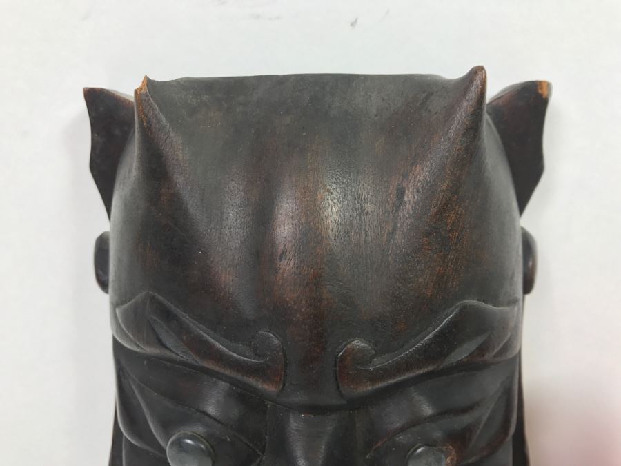 Vintage Carved Wooden Mask [Photo 10]