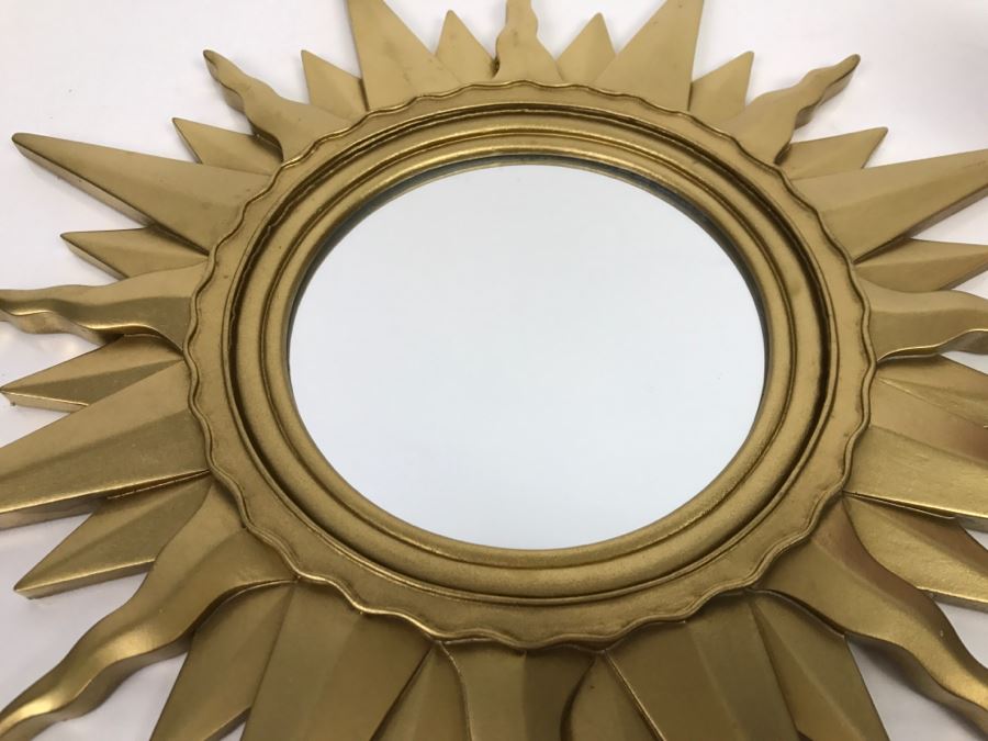 Small Sunburst Wall Mirror