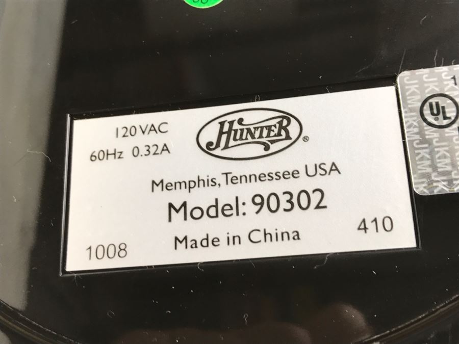 Hunter Fan Model 90302 [Photo 7]