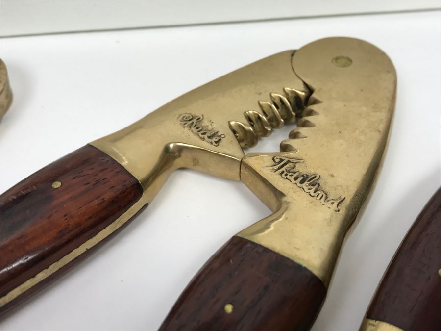 Lot Of Seafood Lobster Crackers Thailand Serving Sets And Deborah Collins Serving Pieces [Photo 7]