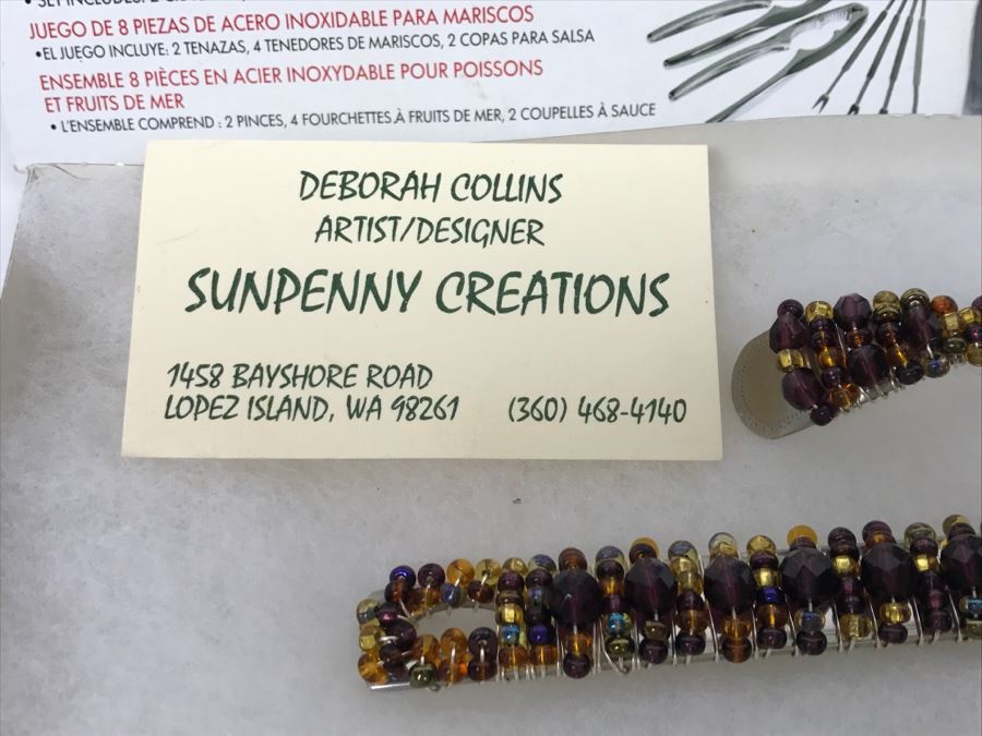 Lot Of Seafood Lobster Crackers Thailand Serving Sets And Deborah Collins Serving Pieces [Photo 9]