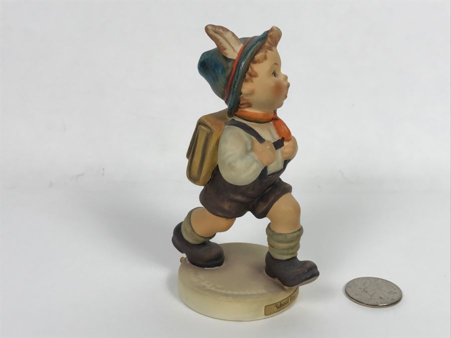Vintage Goebel Hummel School Boy Figurine 822/0 West Germany [Photo 4]