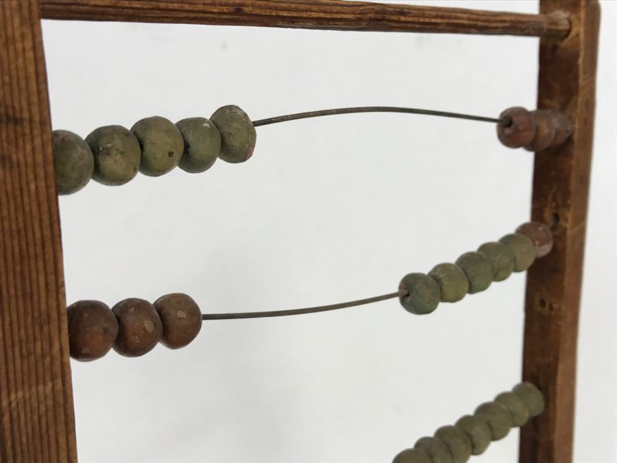 Vintage Handmade Wooden Abacus [Photo 7]
