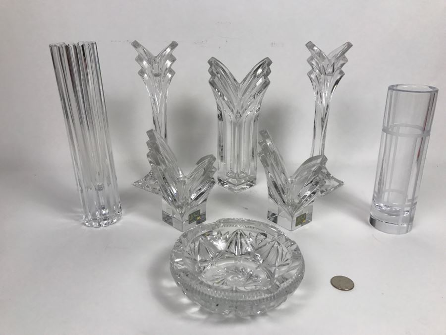 Crystal Vase And Bowl Lot Featuring MIKASA Germany And Kate Spade New York Crystal [Photo 2]