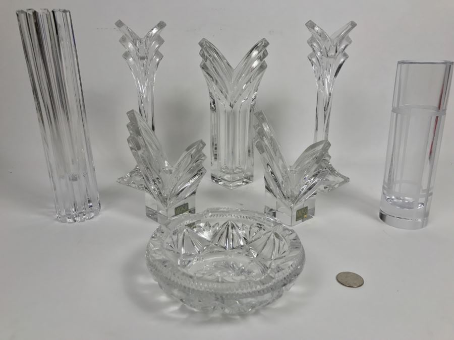 Crystal Vase And Bowl Lot Featuring MIKASA Germany And Kate Spade New York Crystal [Photo 4]