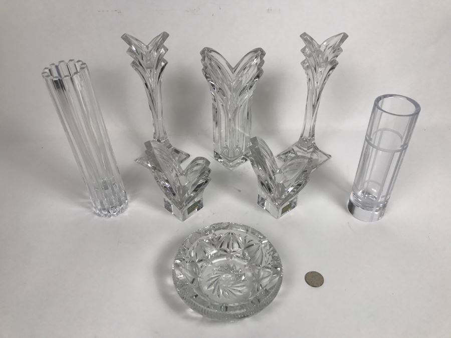 Crystal Vase And Bowl Lot Featuring MIKASA Germany And Kate Spade New York Crystal [Photo 15]
