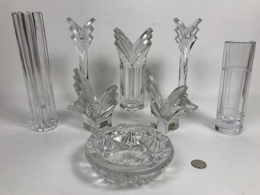 Crystal Vase And Bowl Lot Featuring MIKASA Germany And Kate Spade New York Crystal [Photo 3]