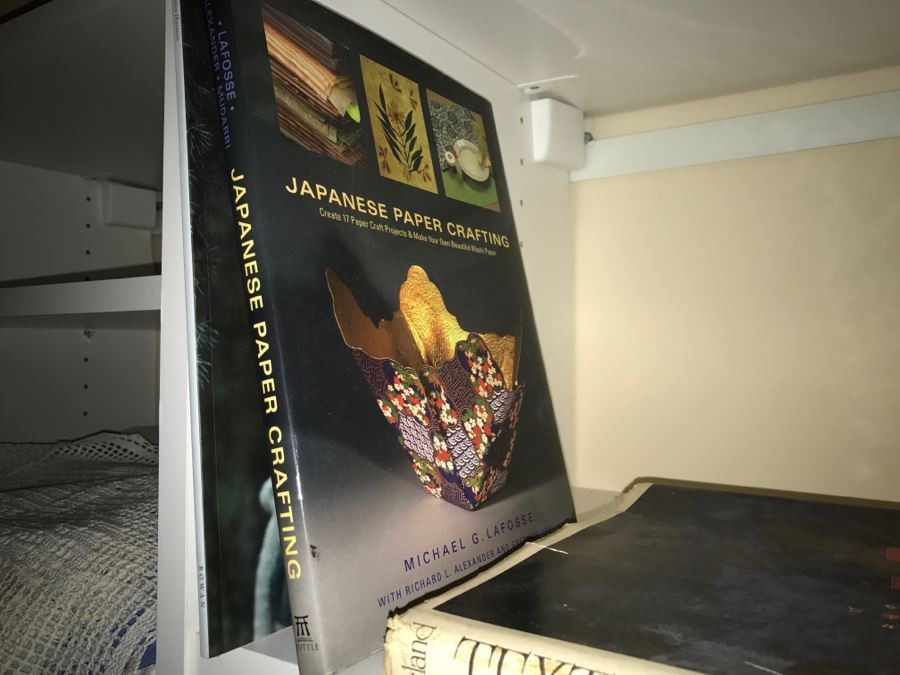 JUST ADDED - Various Crafting Books: Macrame, Embroidery, Applique, Needlepoint, Japanese Paper Crafting - See Photos [Photo 6]