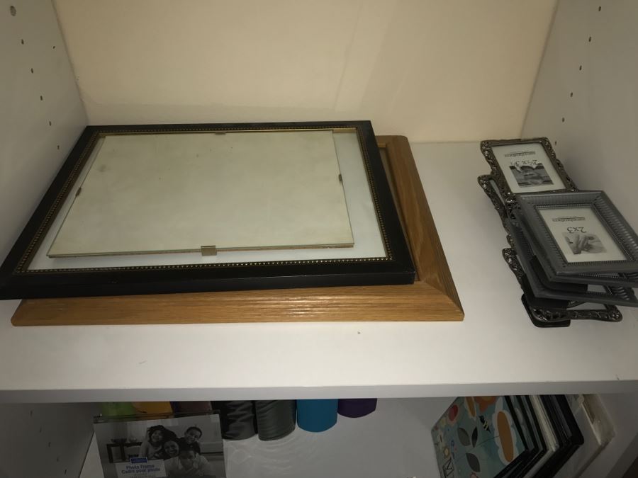 JUST ADDED - Large Lot Of Picture Frames, Photo Albums, Gift Boxes - See Photos [Photo 2]