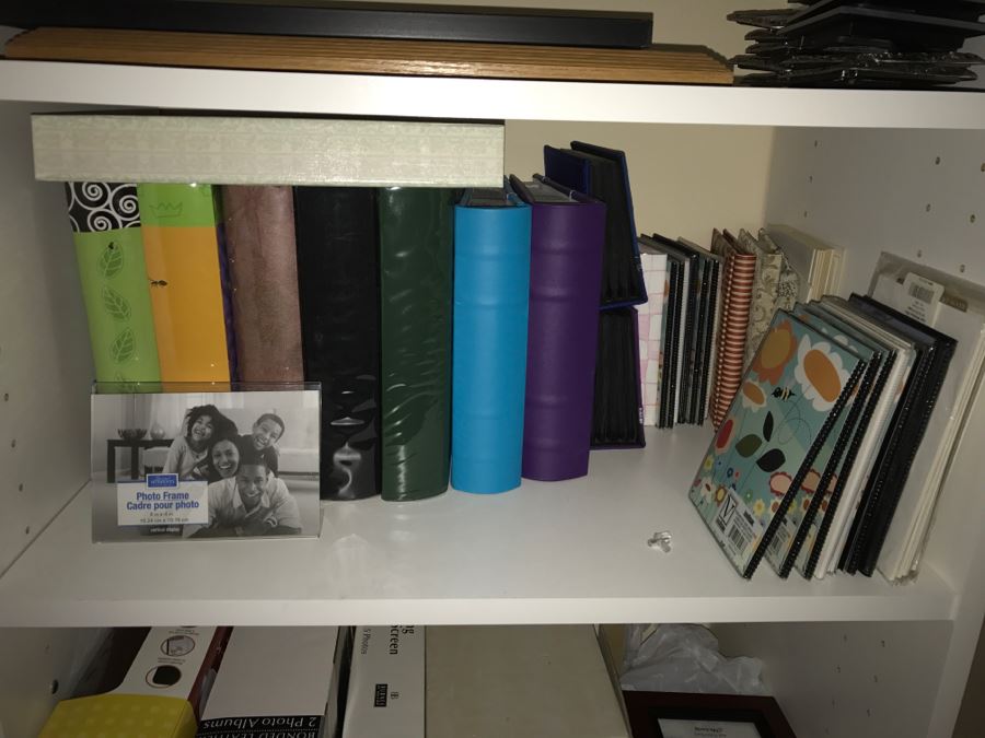 JUST ADDED - Large Lot Of Picture Frames, Photo Albums, Gift Boxes - See Photos [Photo 3]