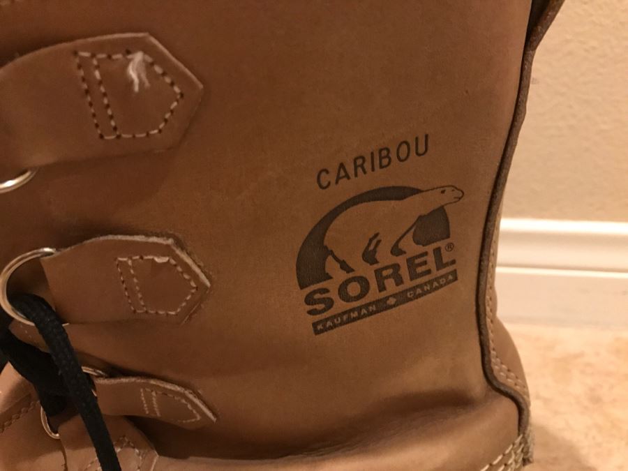 JUST ADDED - Men's Caribou Sorel Boots Canada Size 9 [Photo 2]