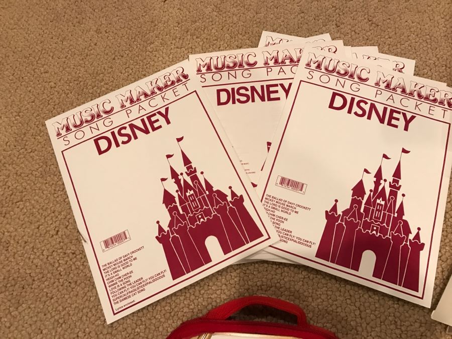 JUST ADDED - Pair Of Music Maker Learning Instruments With Collection Of Music Maker Song Packets Including DISNEY [Photo 5]