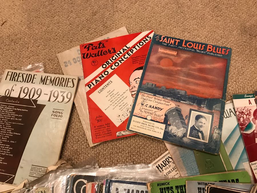 JUST ADDED - Large Sheet Music Lot [Photo 8]