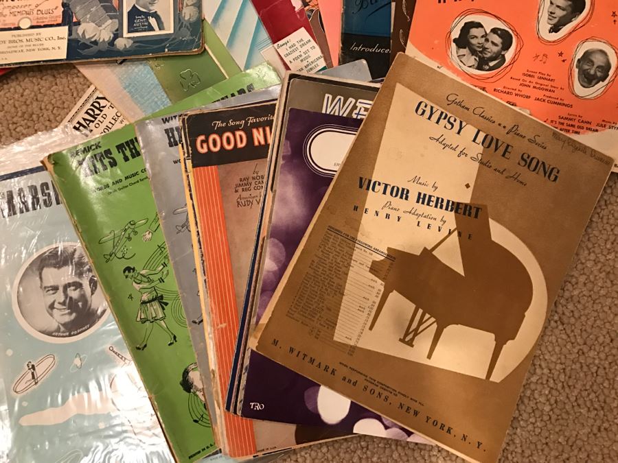 JUST ADDED - Large Sheet Music Lot [Photo 5]