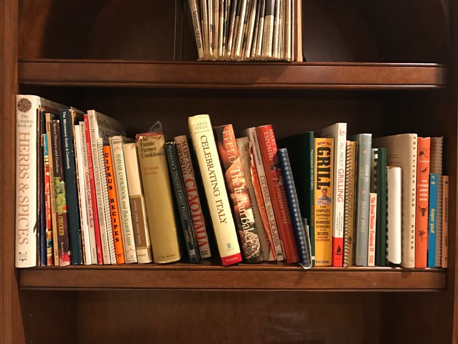 JUST ADDED - Book Lot With Gardening Books And Cookbooks [Photo 2]